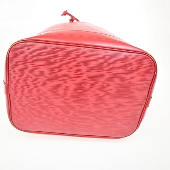 LOUIS VUITTON Noe GM LV Drawstring Shoulder Bag Epi Leather Red - Picture 6 of 14